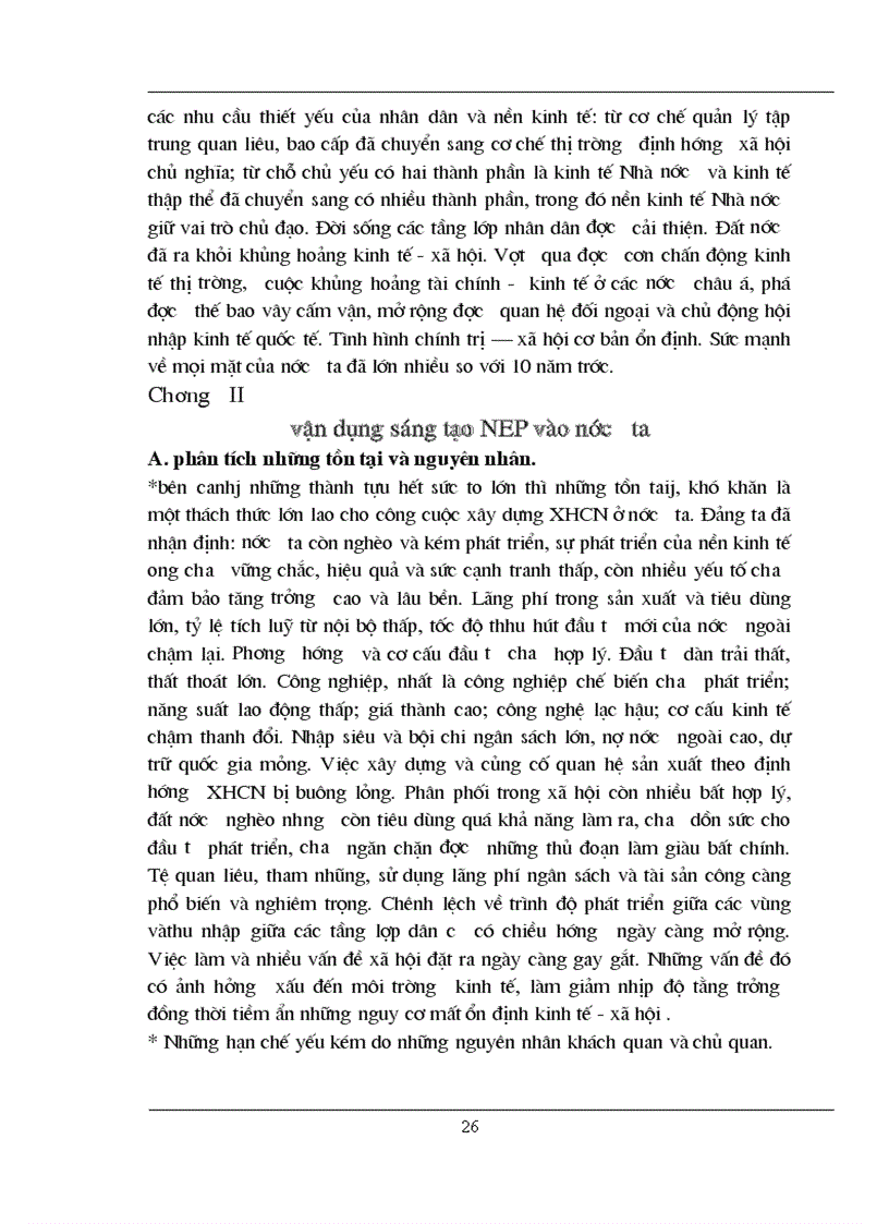 image for page Chính sách kinh tế mới của Lênin và sự vận dụng nó ở Việt Nam