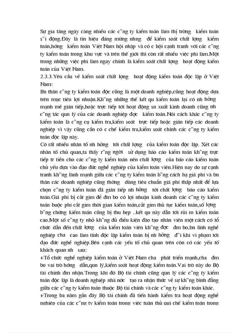 image for page Vai trò của kiểm toán độc lập trong việc kiểm tra kiểm soát các doanh nghiệp Việt Nam hiện nay