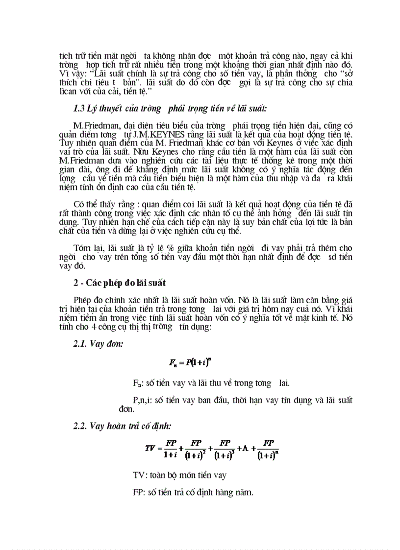 image for page Lãi suất đối với quá trình phát triển kinh tế