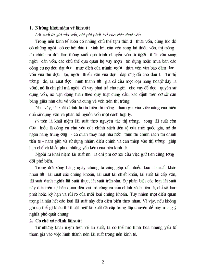 image for page Thực trạng chính sách lãi suất ở Việt Nam