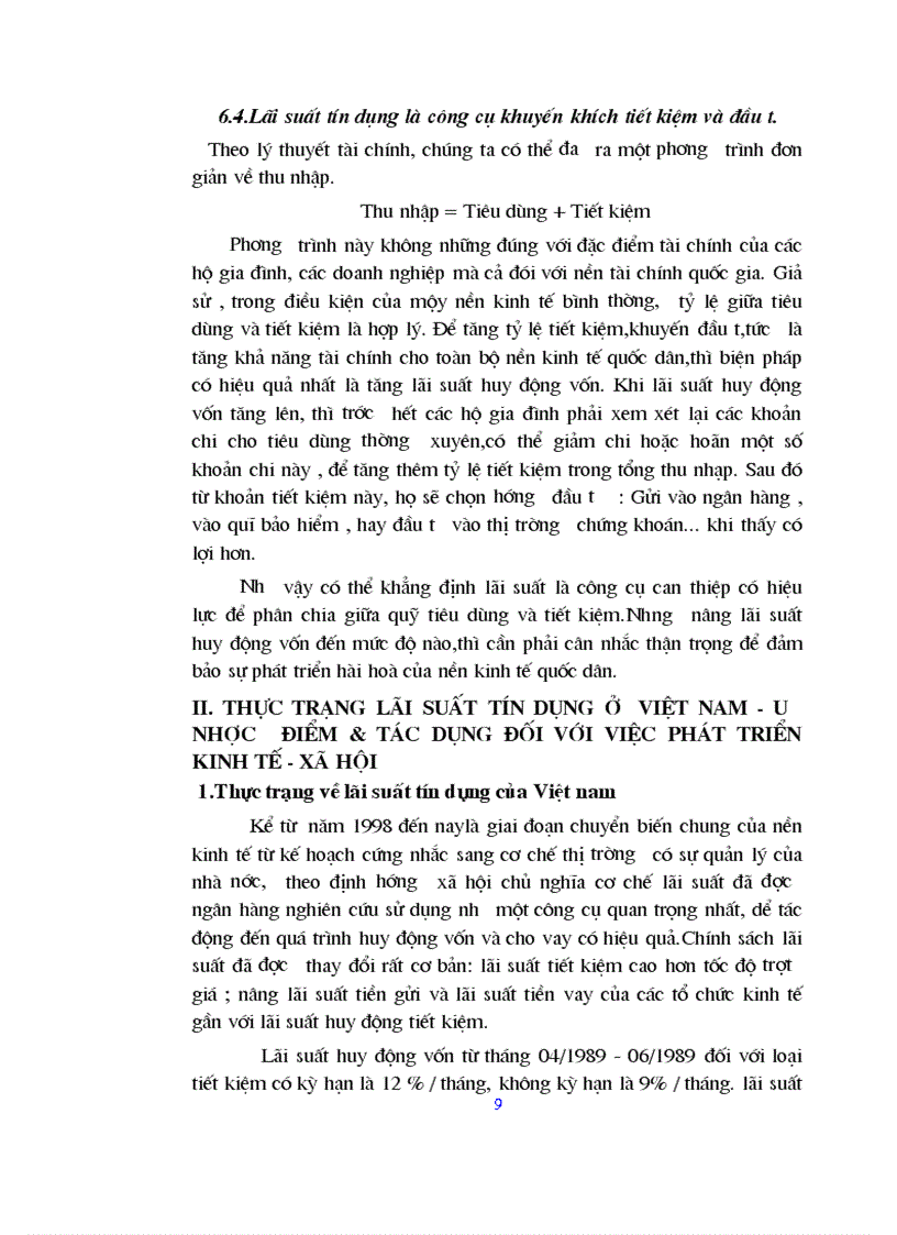 image for page Lãi suất tín dụng và sự điều hành lãi suất tín dụng của Ngân hàng Nhà nước ở Việt Nam hiện nay