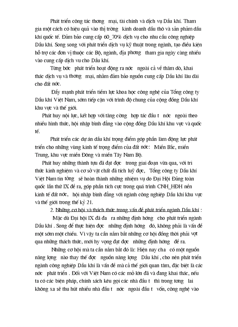 image for page Đầu tư và vấn đề huy động vốn đầu tư vào ngành Dầu khí Việt Nam