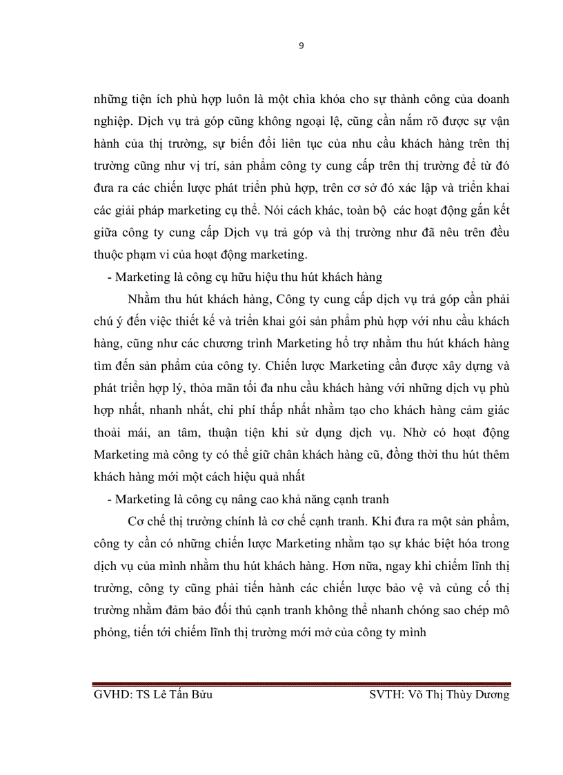 image for page Chiến lược Marketing dịch vụ trả góp tại công ty cổ phần thương mại Giấc Mơ Dễ Dàng