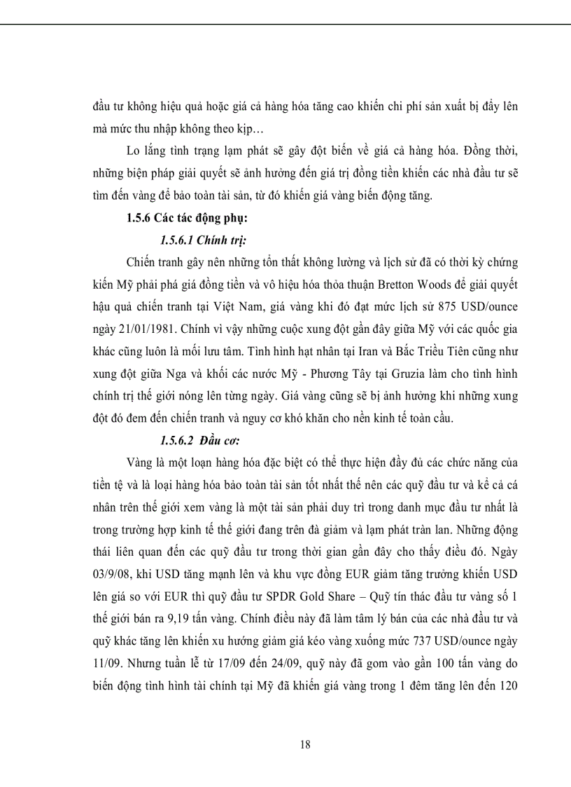 image for page Những nhân tố ảnh hưởng đến giá vàng và kinh doanh vàng trên thế giới và tại Việt Nam