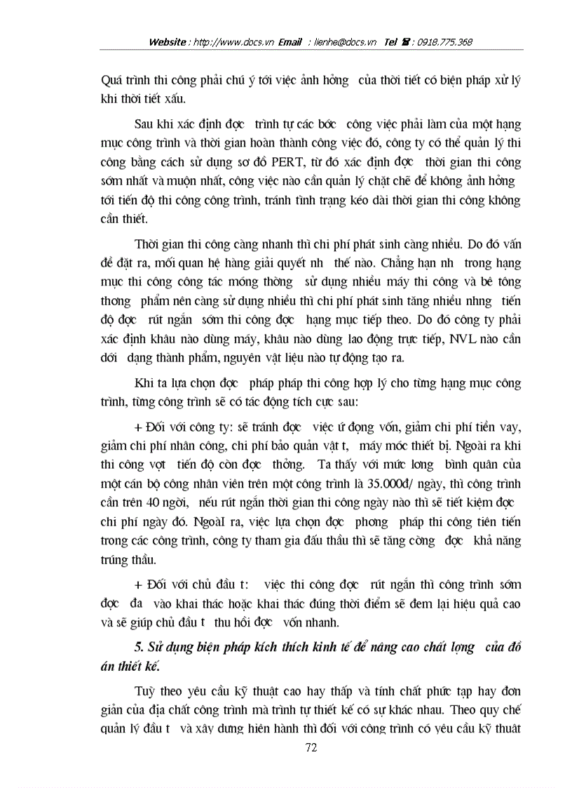 image for page Các giải pháp cơ bản góp phần hạ giá thành xây dựng công trình xây dựng ở Công ty xây dựng và phát triển nhà Hai Bà Trưng