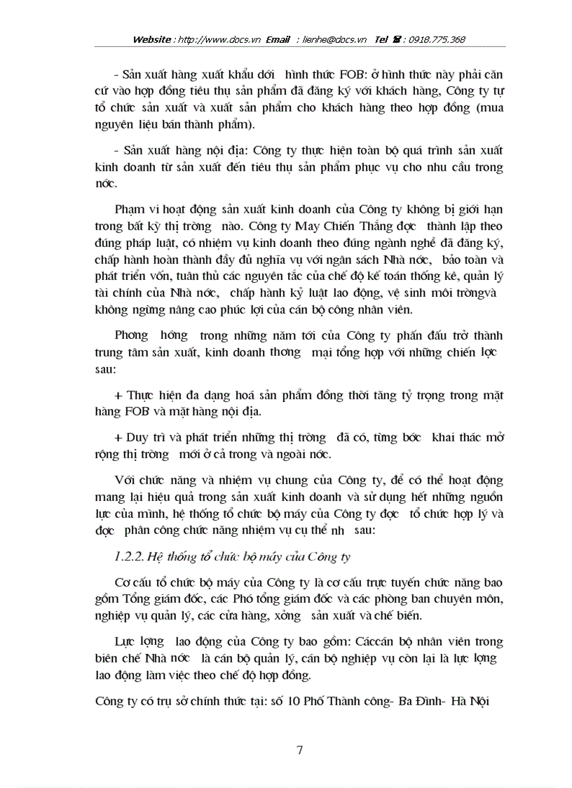 image for page Giải pháp thúc đẩy hoạt động kinh doanh xuất nhập khẩu của Công ty may Chiến Thắng