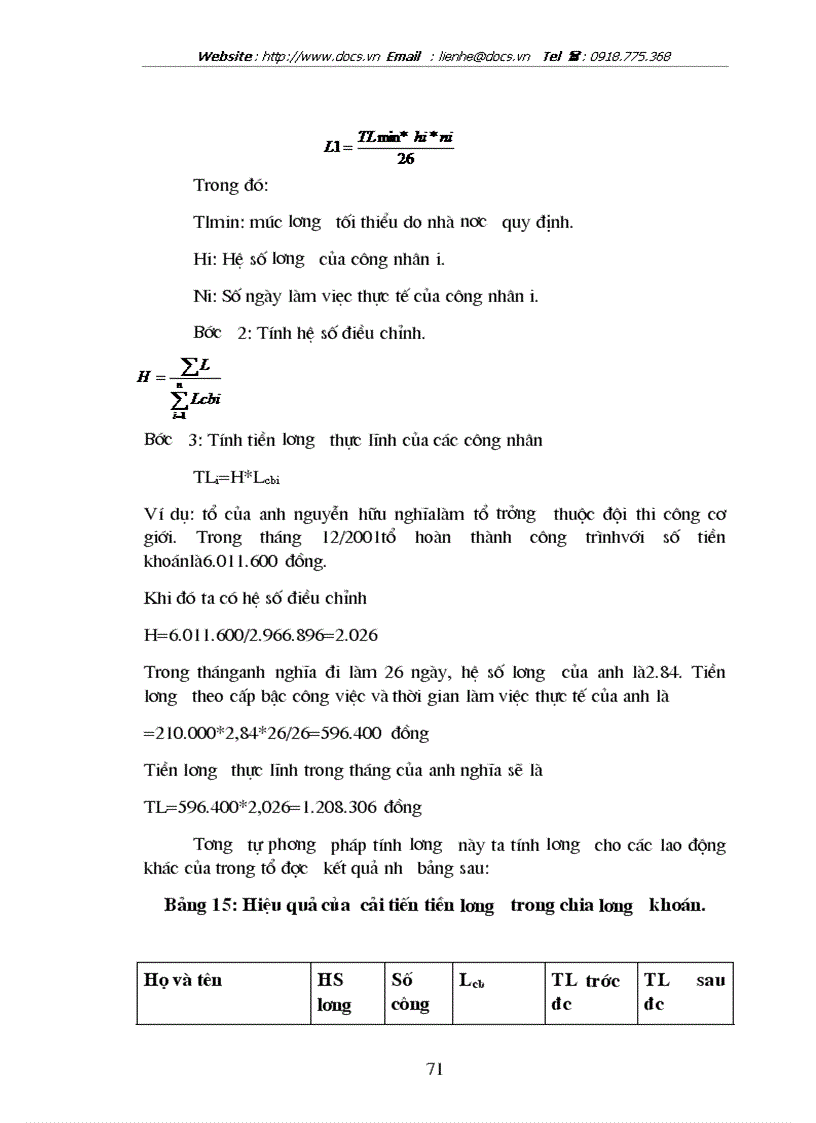 image for page Hoàn thiện các hình thức trả lương ở công tycông trình giao thông 134