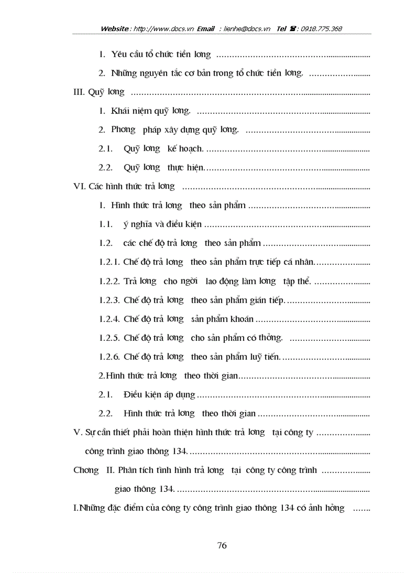 image for page Hoàn thiện các hình thức trả lương ở công tycông trình giao thông 134