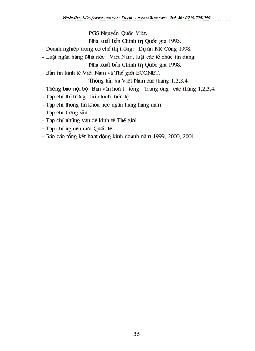 image for page Biện pháp nâng cao chất lượng tín dụng của Sở giao dịch I Ngân hàng Công thương Việt Nam