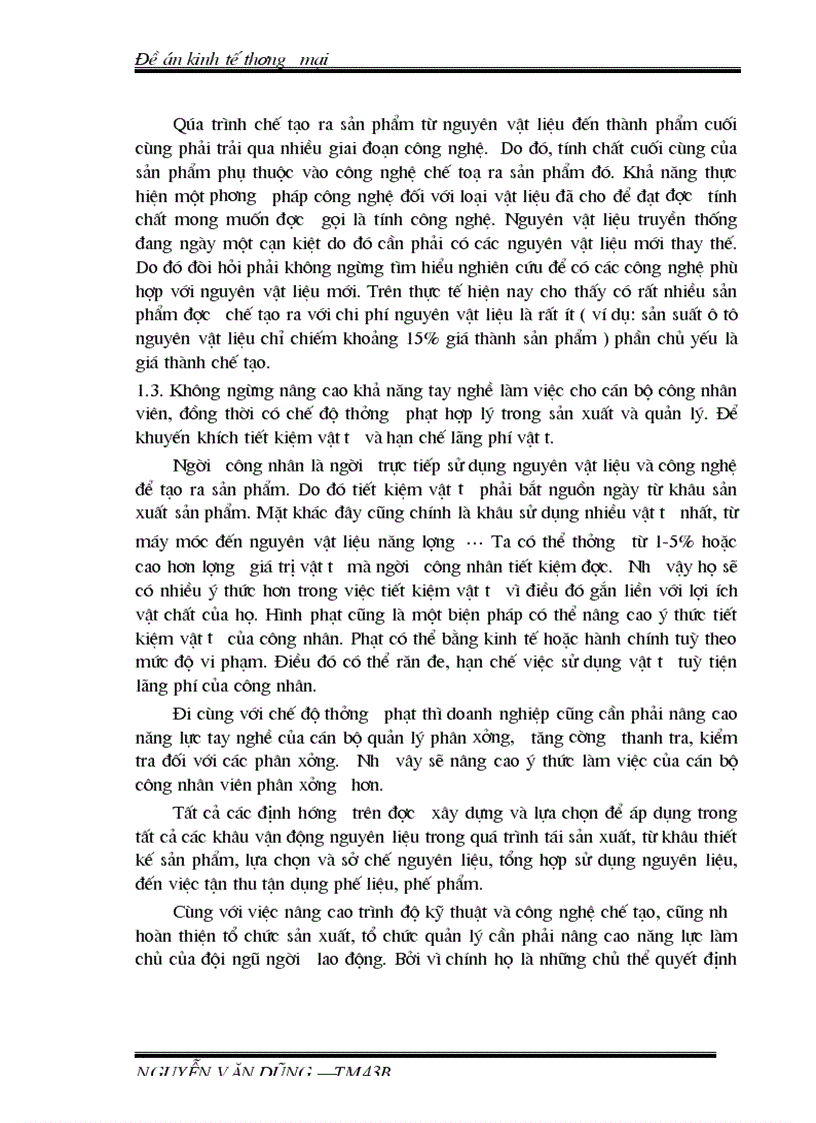 image for page Tiết kiệm vật tư của doanh nghiệp trong hoạt động kinh doanh