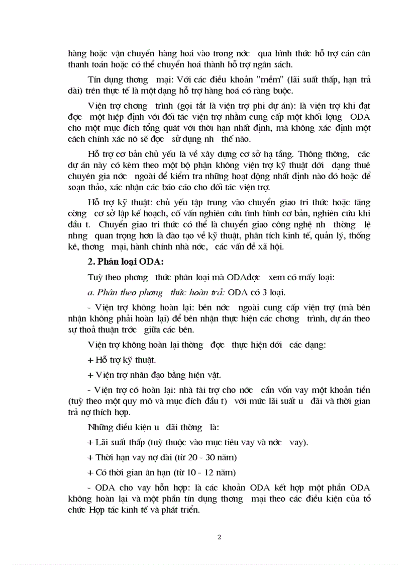 image for page Nguồn vốn hỗ trợ phát triển chính thức oda