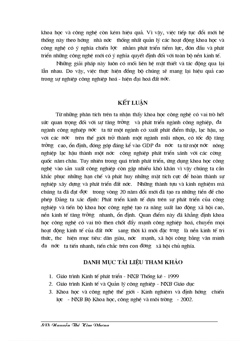 image for page Vai trò của khoa học công nghệ đối với sự phát triển công nghiệp việt nam