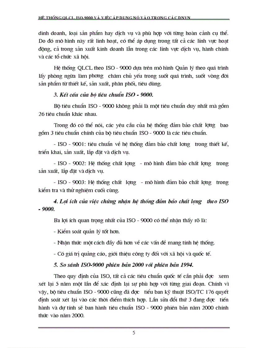 image for page Tiêu chuẩn ISO 9000 và việc áp dụng nó vào trong các doanh nghiệp Việt Nam