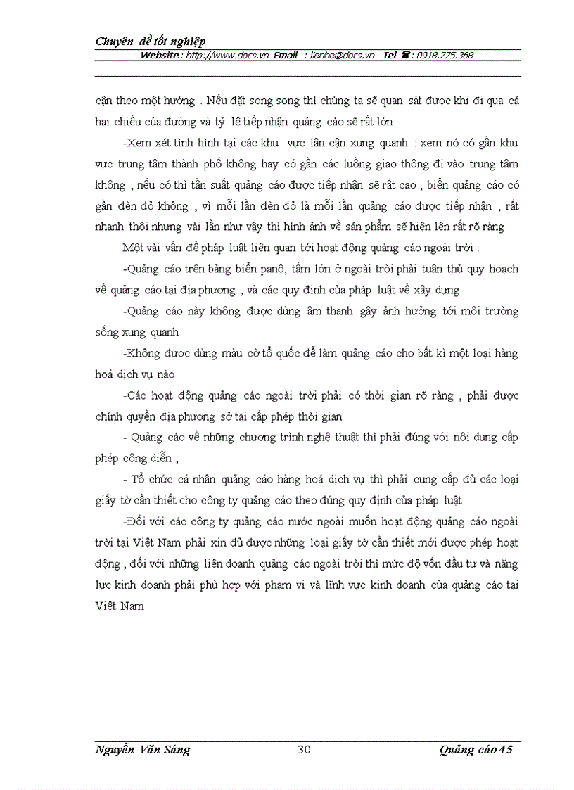 image for page Hoạt động quảng cáo panô tấm lớn của công ty quảng cáo Bỡnh Minh thực trạng và giải pháp