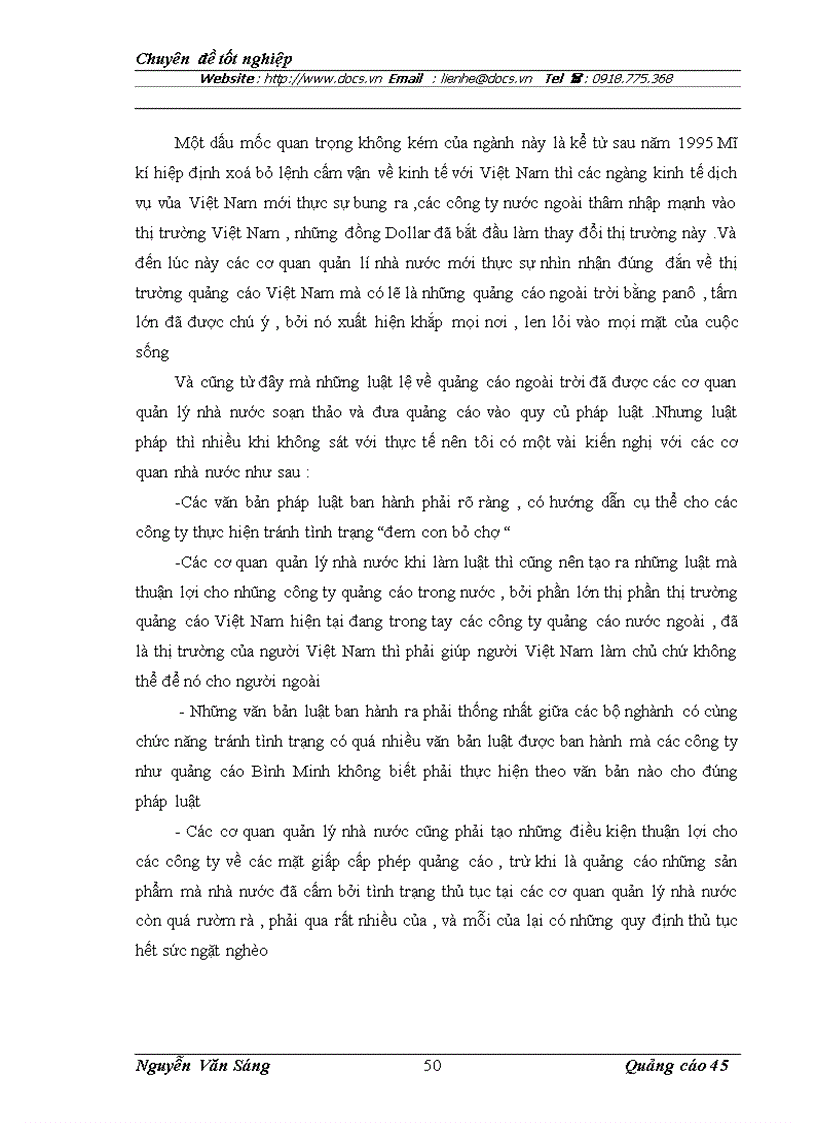 image for page Hoạt động quảng cáo panô tấm lớn của công ty quảng cáo Bỡnh Minh thực trạng và giải pháp