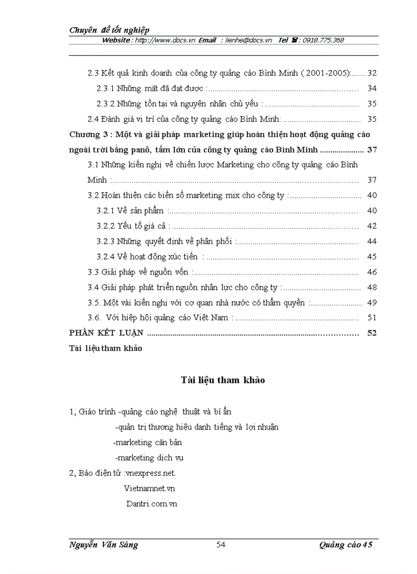 image for page Hoạt động quảng cáo panô tấm lớn của công ty quảng cáo Bỡnh Minh thực trạng và giải pháp
