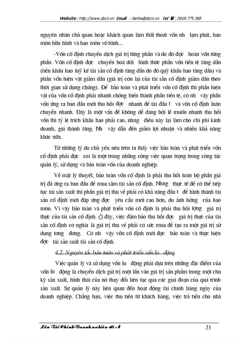 image for page Giải pháp nâng cao hiệu quả sử dụng vốn tại Công ty Tây Hồ Bộ Quốc phòng