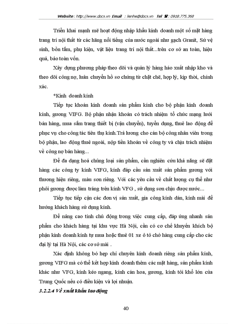 image for page Tại công ty cổ phần xuất nhập khẩu Viglacera