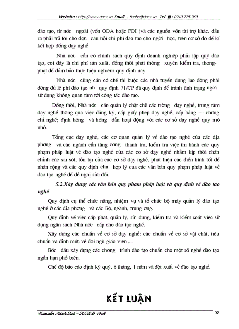 image for page 1số ý kiến về công tác dạy nghề của trường dạy nghề và trung tâm dạy nghề