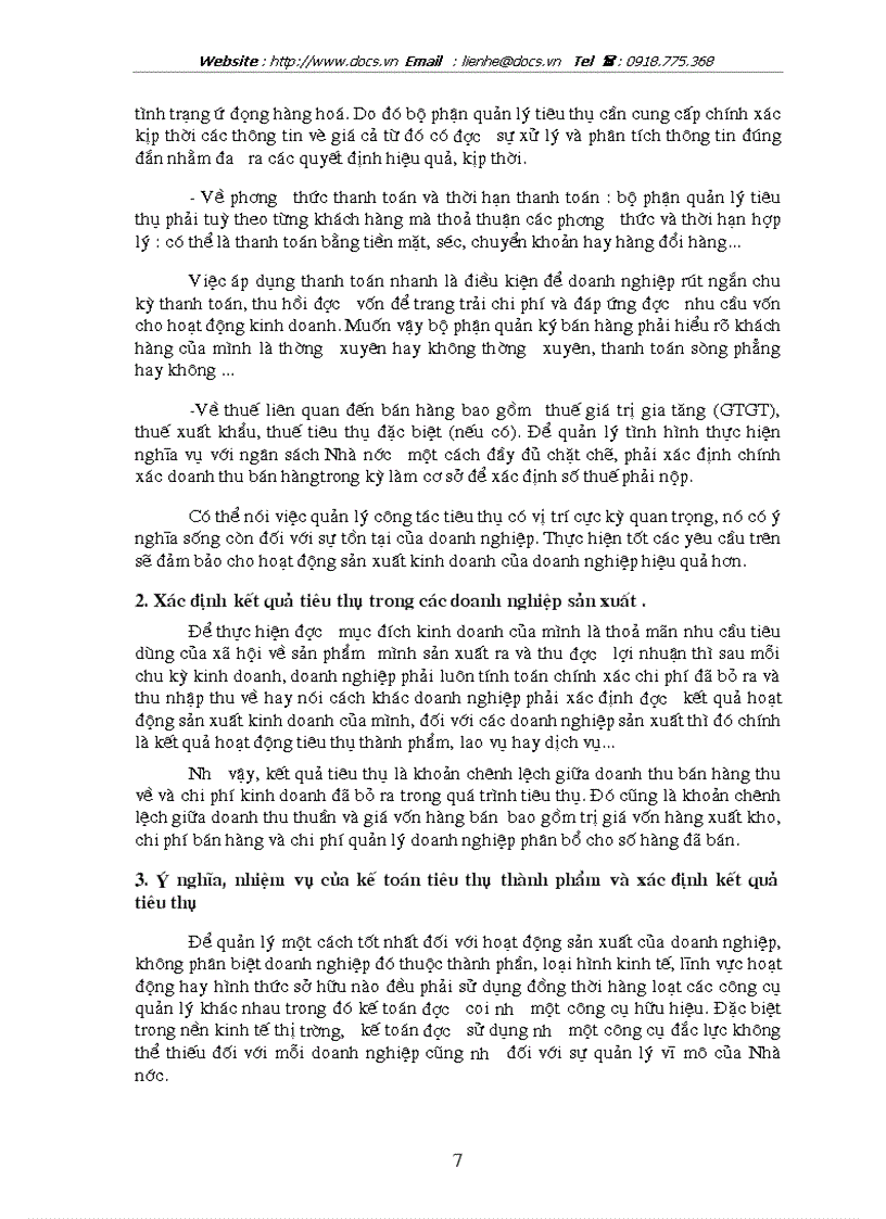 image for page Hoàn thiện kế toán tiêu thụ thành phẩm và xác định kết quả tiêu thụ thành phẩm tại công ty tnhh thép nam đô