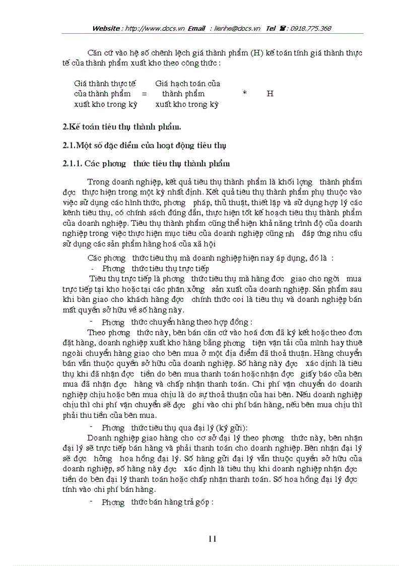 image for page Hoàn thiện kế toán tiêu thụ thành phẩm và xác định kết quả tiêu thụ thành phẩm tại công ty tnhh thép nam đô
