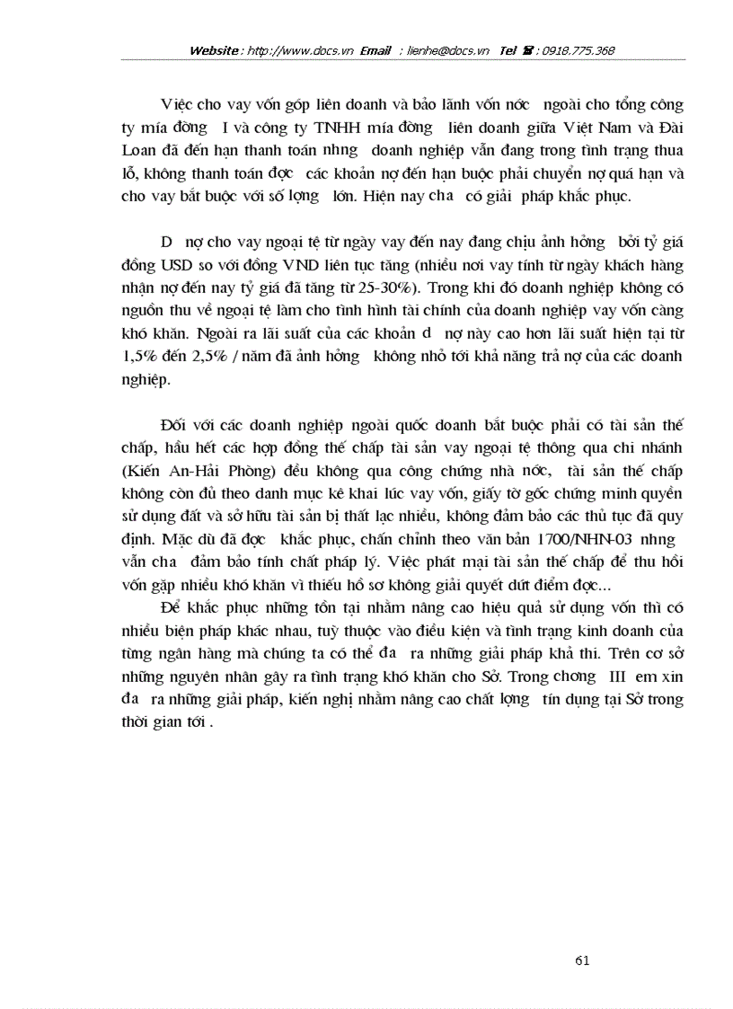 image for page Giải pháp nâng cao chất lượng tín dụng tại Sở Giao Dịch Ngân Hàng Nông Nghiệp và Phát Triển Nông Thôn Việt Nam