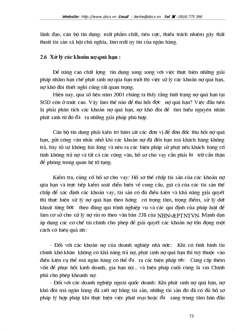image for page Giải pháp nâng cao chất lượng tín dụng tại Sở Giao Dịch Ngân Hàng Nông Nghiệp và Phát Triển Nông Thôn Việt Nam