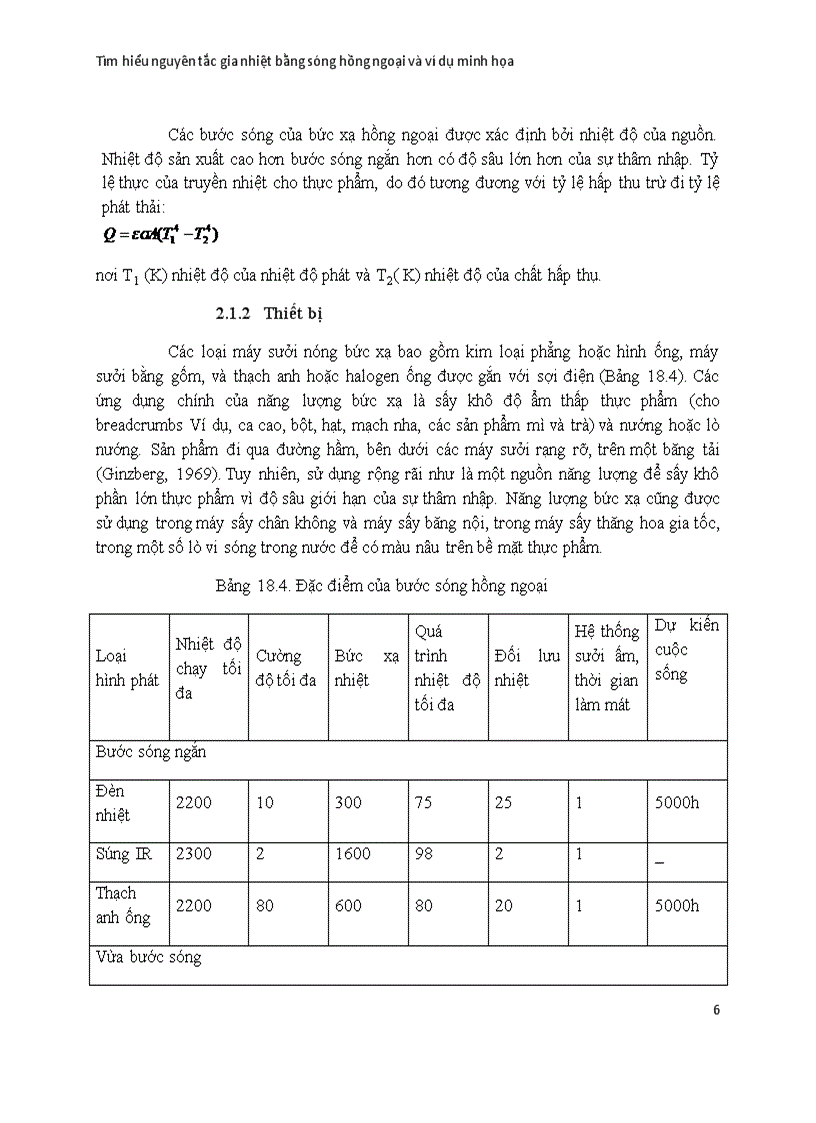 image for page Tìm hiểu nguyên tắc gia nhiệt bằng sóng hồng ngoại và ví dụ minh họa