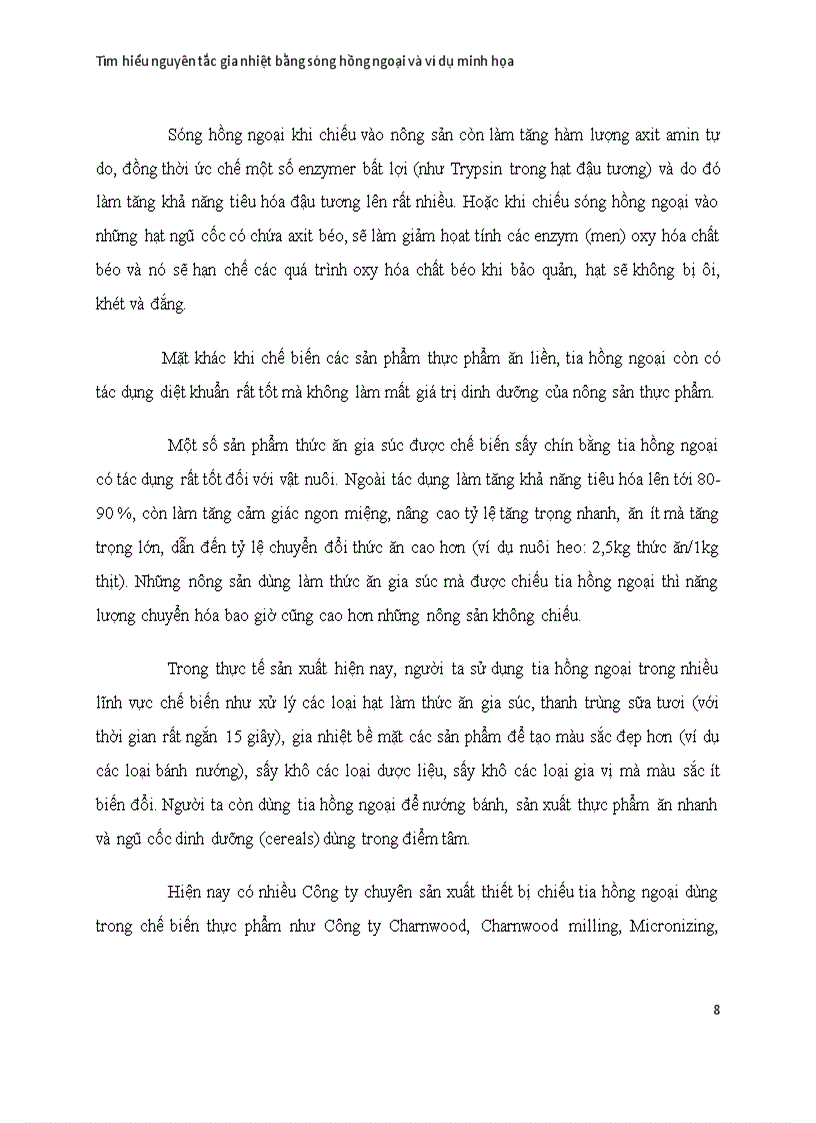 image for page Tìm hiểu nguyên tắc gia nhiệt bằng sóng hồng ngoại và ví dụ minh họa