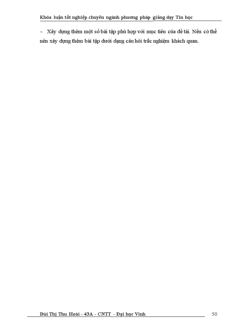 image for page Hình thành và phát triển năng lực trí tuệ chung cho học sinh THPT thông qua giảng dạy ngôn ngữ lập trình Pascal