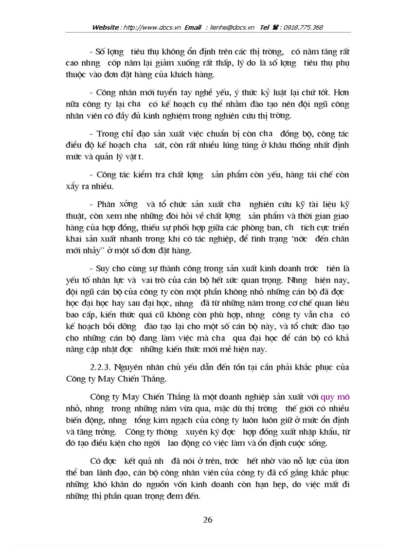 image for page Giải pháp thúc đẩy hoạt động kinh doanh xuất nhập khẩu của Công ty may Chiến Thắng