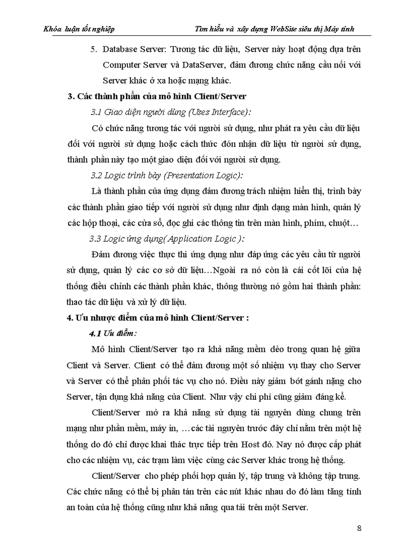 image for page Tìm hiểu và xây dựng WebSite siêu thị Máy tính