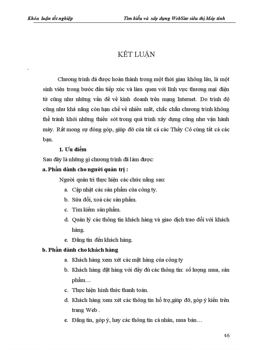 image for page Tìm hiểu và xây dựng WebSite siêu thị Máy tính