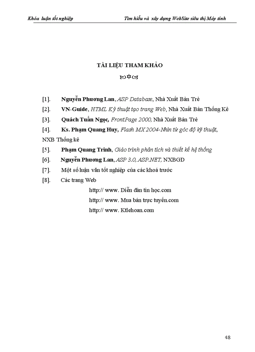 image for page Tìm hiểu và xây dựng WebSite siêu thị Máy tính