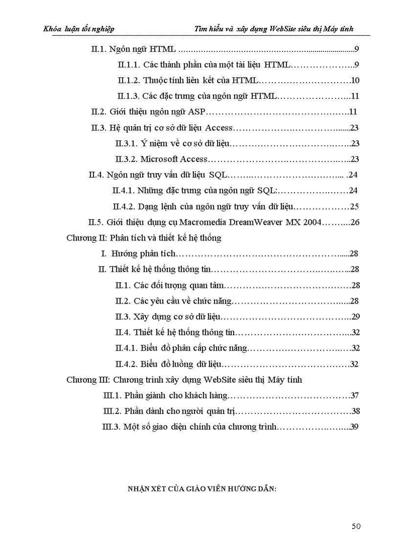 image for page Tìm hiểu và xây dựng WebSite siêu thị Máy tính