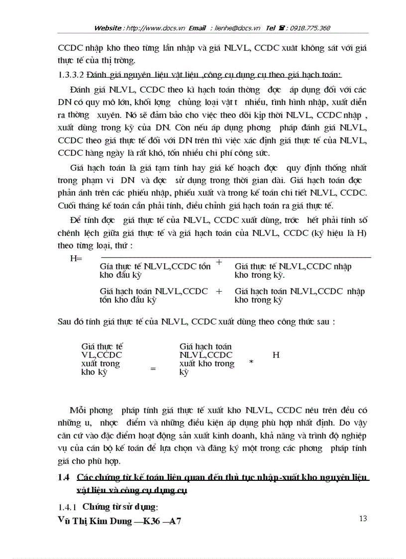 image for page Kế toán nguyên liệu vật liệu vật liệu và công cụ dụng cụ tại công ty Thương Mại Xây Dựng Bạch Đằng