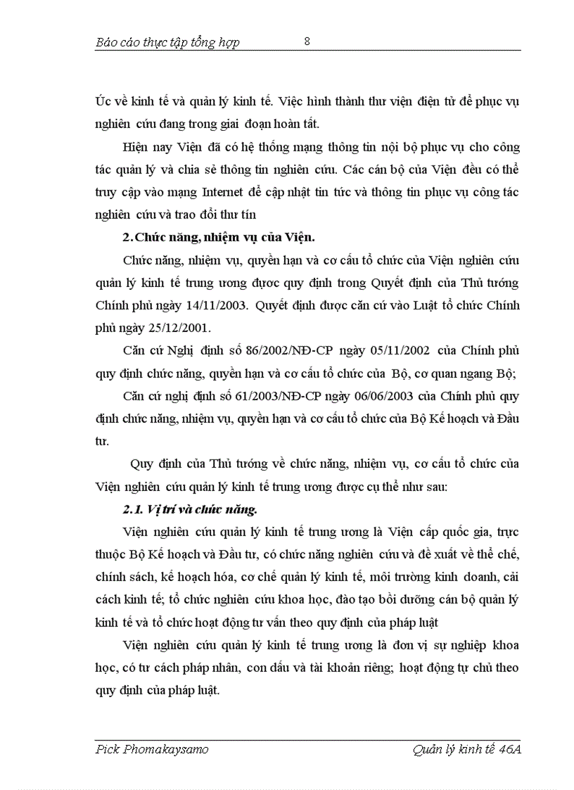 image for page Tại Viện Nghiên cứu Quản lý kinh tế Trung ương CIEM