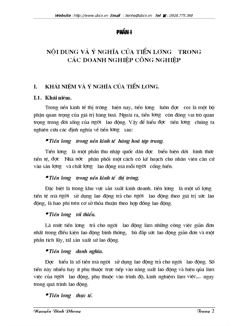 image for page Nội dung và ý nghĩa của tiền lương trong các doanh nghiệp công nghiệp