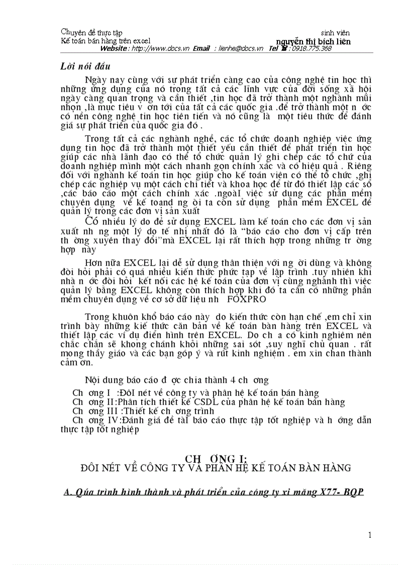 image for page Phân tích thiết kế CSDL của phân hệ kế toán bán hàng