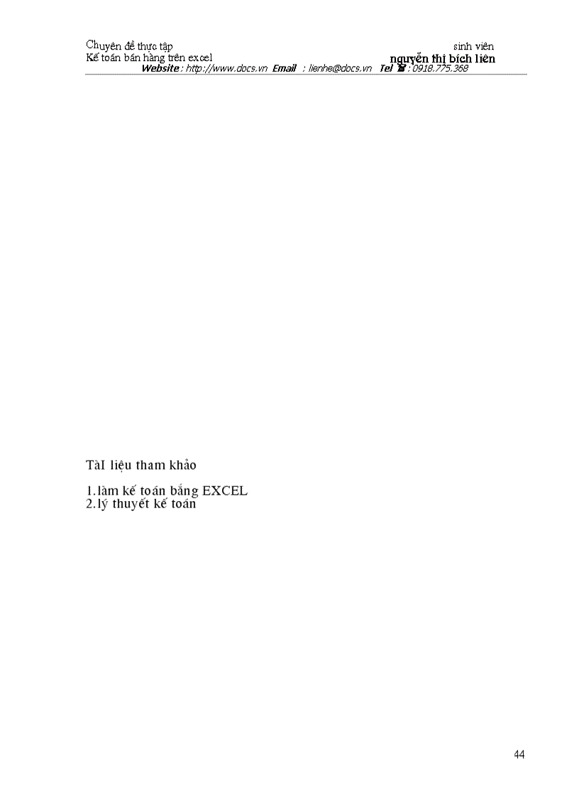 image for page Phân tích thiết kế CSDL của phân hệ kế toán bán hàng