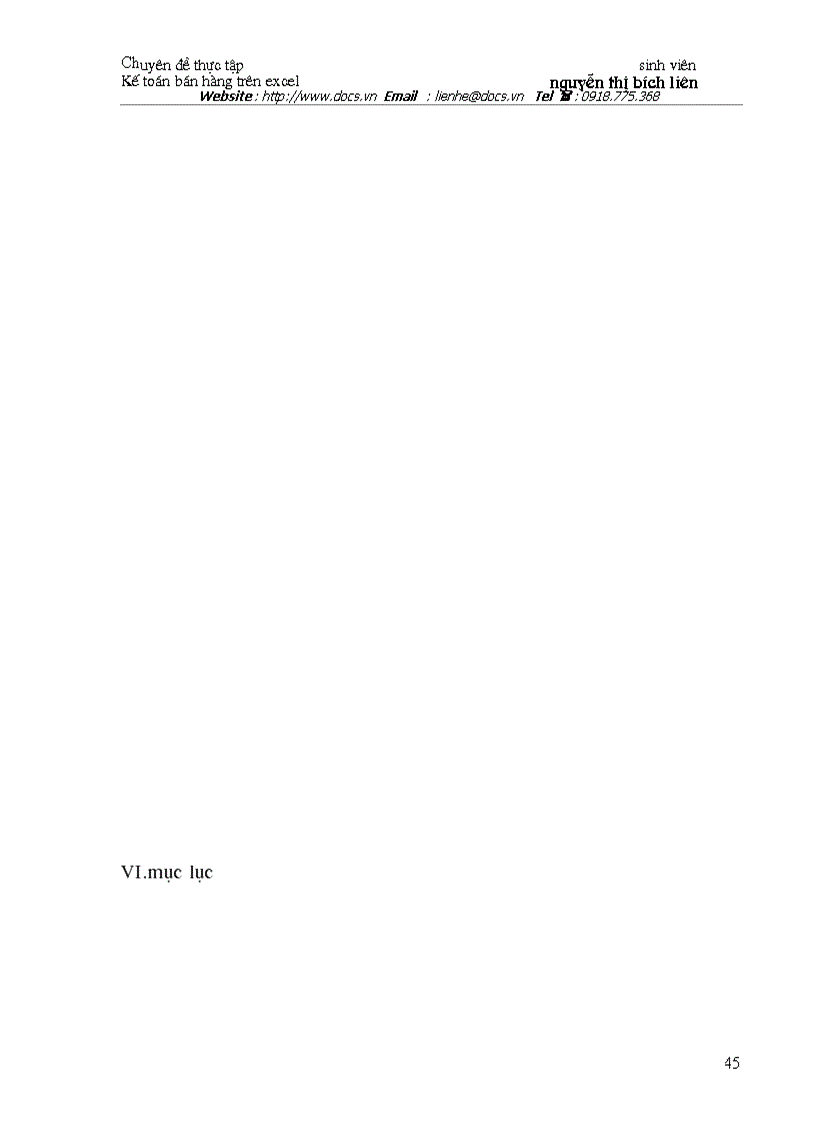 image for page Phân tích thiết kế CSDL của phân hệ kế toán bán hàng