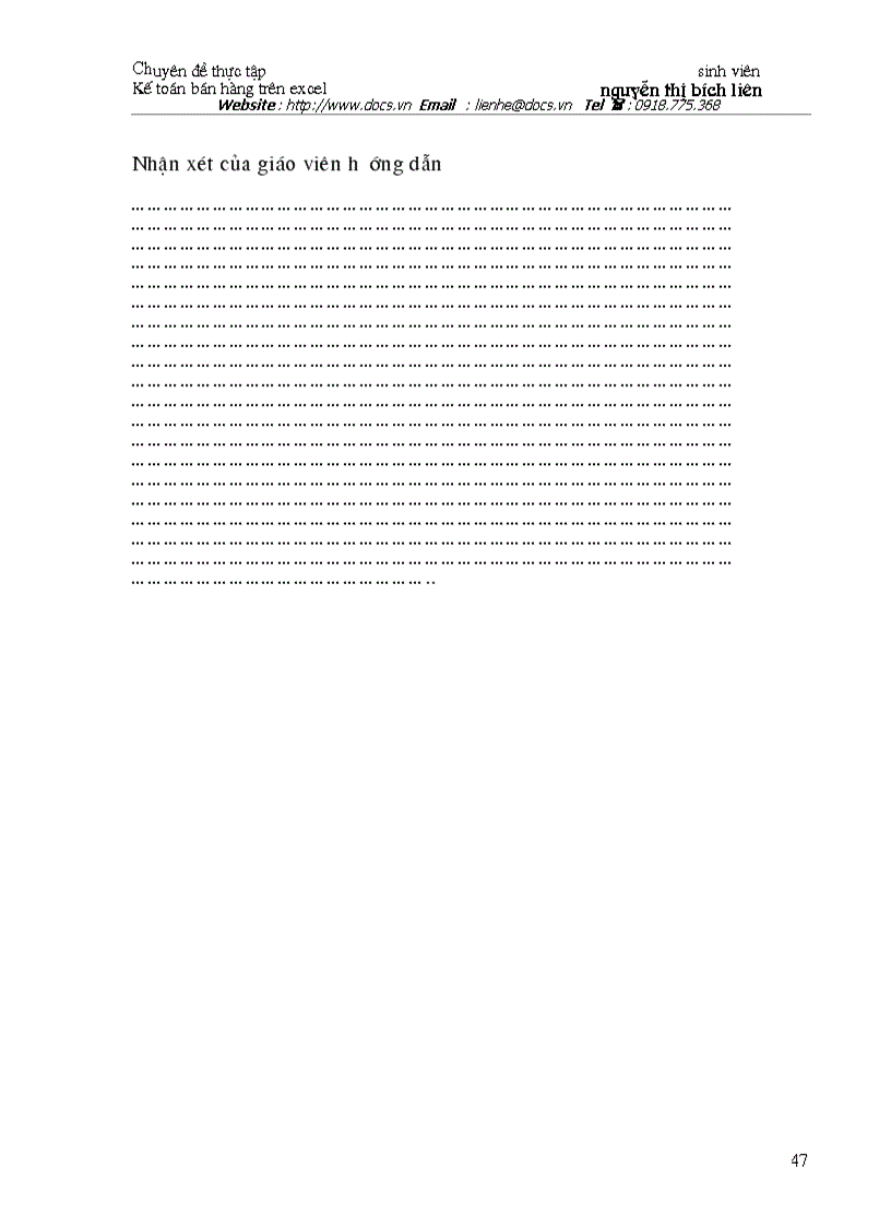 image for page Phân tích thiết kế CSDL của phân hệ kế toán bán hàng