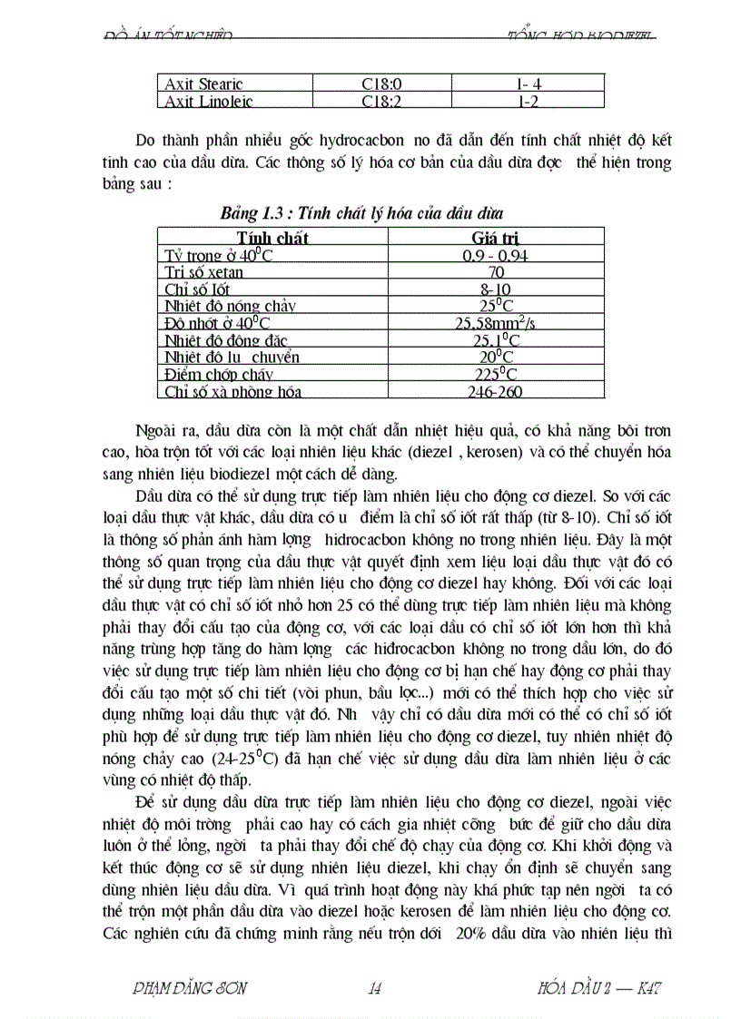 image for page Nghiên cứu chuyển hóa dầu dừa thành nguyên liệu biodiesel