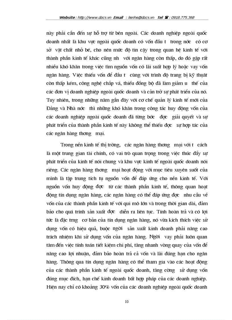image for page Một số giải pháp và kiến nghị nhằm nâng cao chất lượng tín dụng ngân hàng đối với khu vực kinh tế ngoài quốc doanh ở sở giao dịch I ngân hàng Nông ng