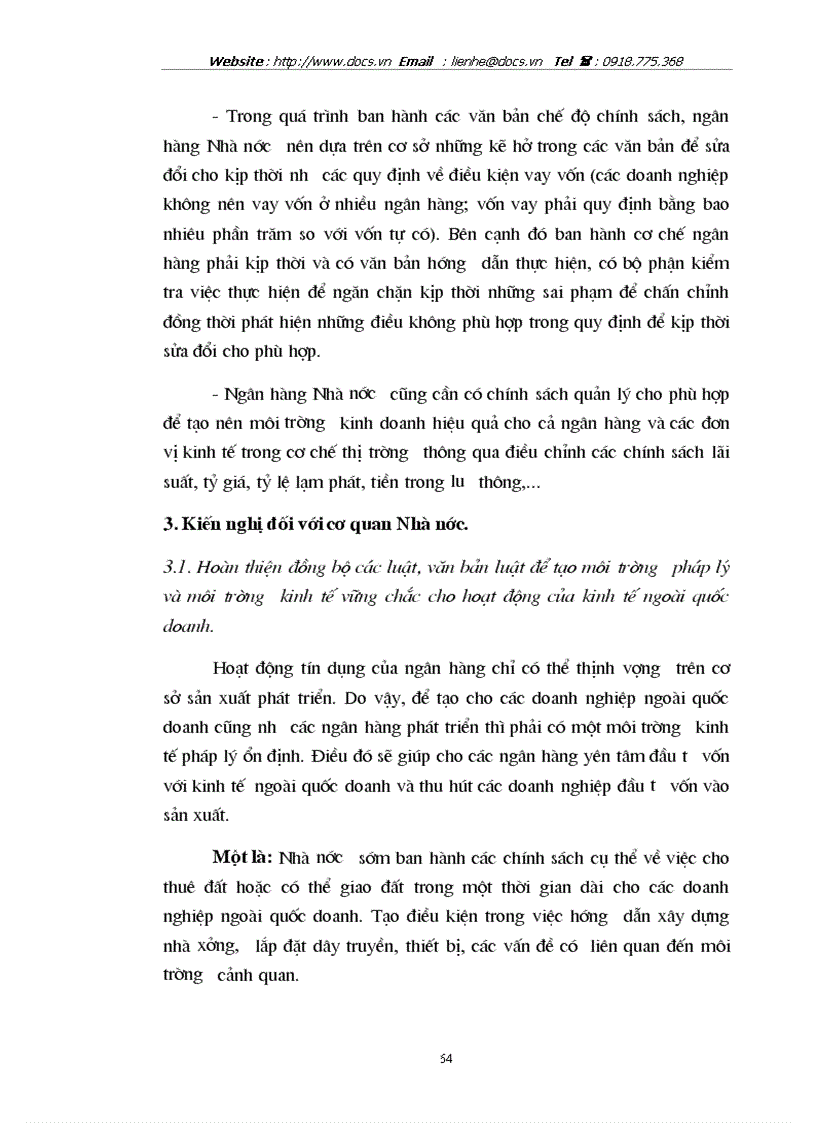 image for page Một số giải pháp và kiến nghị nhằm nâng cao chất lượng tín dụng ngân hàng đối với khu vực kinh tế ngoài quốc doanh ở sở giao dịch I ngân hàng Nông ng
