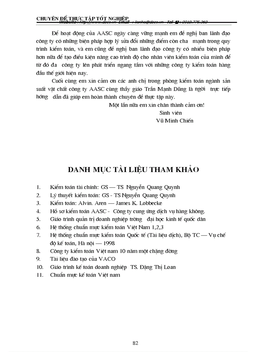 image for page Quy trình kiểm toán các khoản nợ vay trong kiểm toán Báo cáo tài chính do công ty dịch vụ tư vấn tài chính kế toán và kiểm toán AASC thực hiện