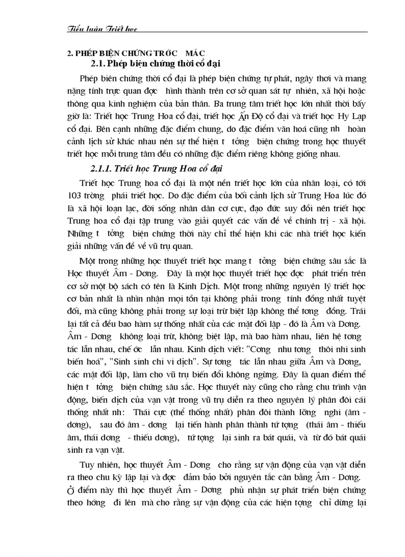 image for page Phân tích những thành tựu và hạn chế của phép biện chứng và chủ nghĩa duy vật trước Mác
