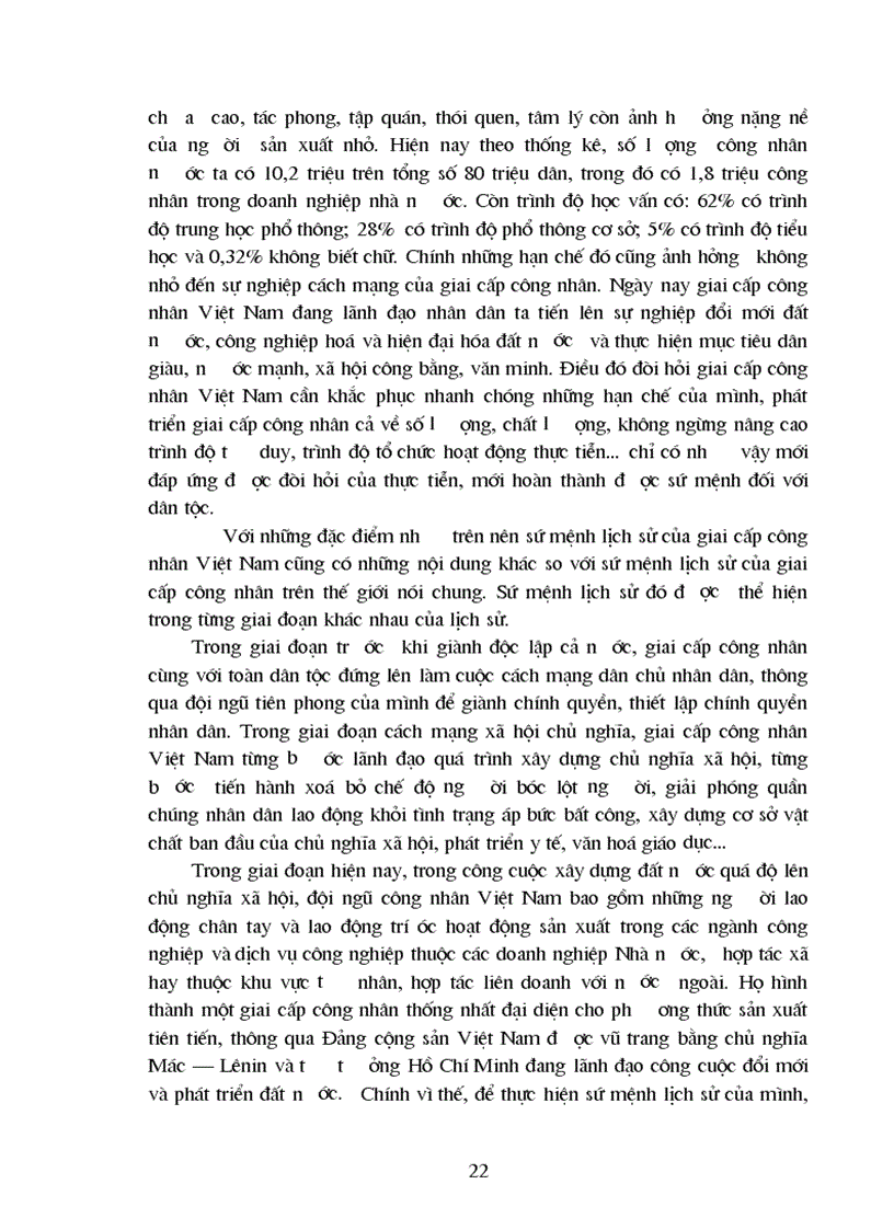 image for page Vai trò của Đảng cộng sản trong quá trình thực hiện sứ mệnh lịch sử của giai cấp công nhân