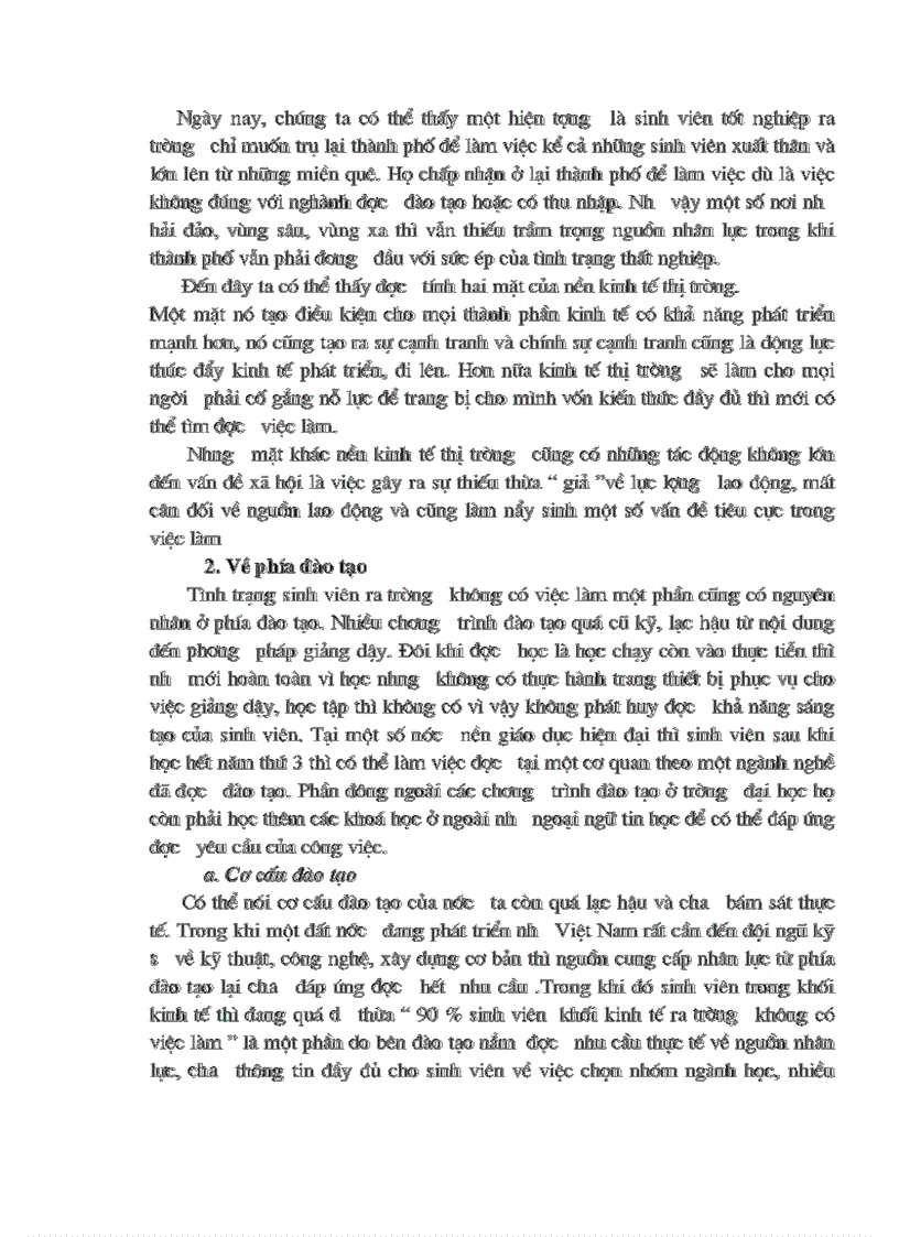 image for page Vận dụng quan điểm toàn diện của triết học Mác Lê Nin để giải thích nguyên nhân của vấn đề thất nghiệp của sinh viên sau khi ra trường