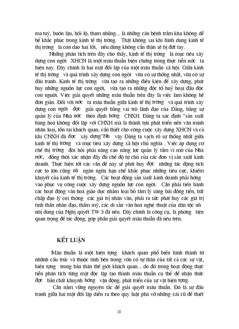 image for page Mâu thuẫn biện chứng và biểu hiện của nó trong quá trình xây dựng nền kinh tế thị trường ở Việt Nam